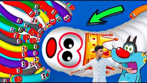 Hardest Game Worms zone.io Highest Score Record Kill Tiny Snake oggy Saamp Shinchan Game