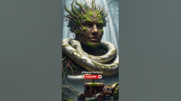 Nature Exploration | Giant Python and Abandoned tractor #shorts #nature #python #meme #ai #flyxo