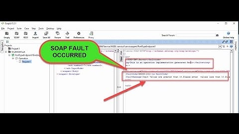 SOAP Service With FAULT SCHEMA in Tibco BW  and invoke it using Tibco BW and SOAP UI