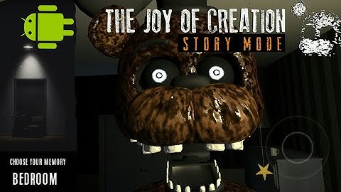 The Joy Of Creation Story Mode android and download link | Bedroom