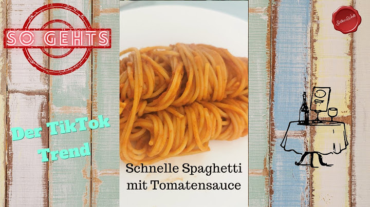 Schnelle Spaghetti mit Tomatensauce - der TikTok Trend -  #Silkeswelt