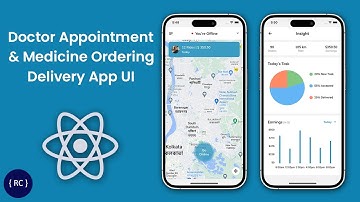 Doctor Appointment Booking & Online Medicine Ordering Delivery App UI in React Native | DoctorOps
