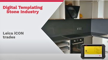 Digital Templating for Stone Industry - Leica iCON trades