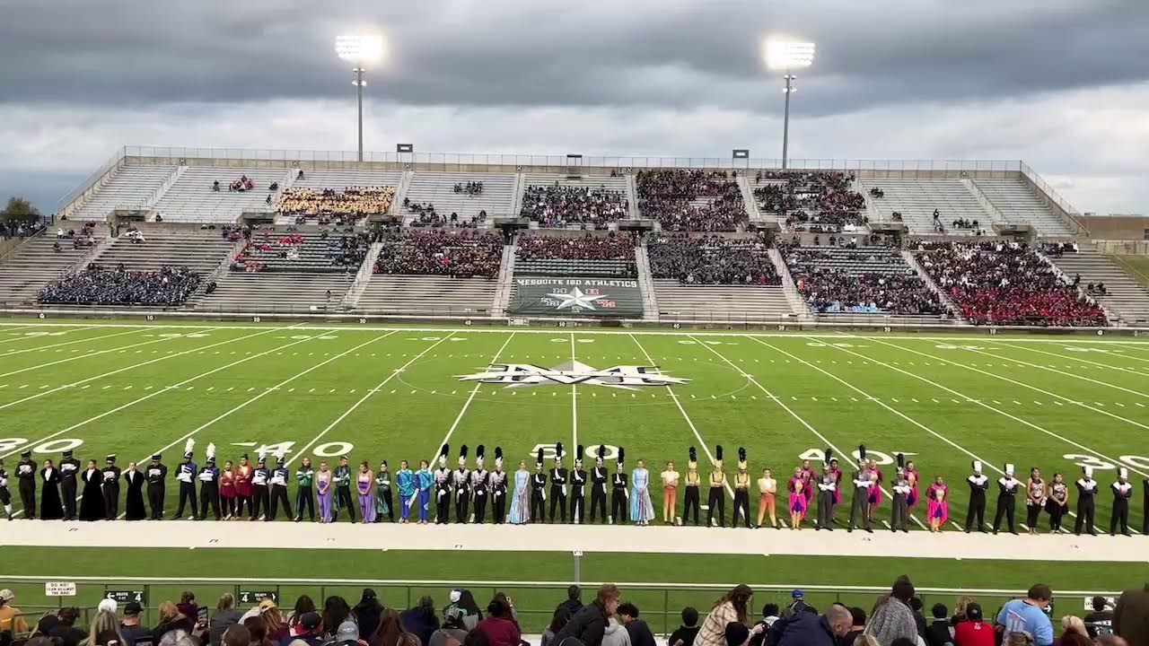 LIVE - Your Sachse Mustang Band! UIL Area C-Announcement of Finalists. 
