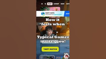When Typical Gamer invites you!   @TypicalGamer  #fortnite #shorts #shortsfeed #shortvideo #gaming