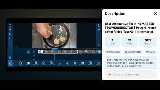 Best Alternative For KINEMASTER | POWERDIRECTOR | Powerdirector editor Video Tutorial | Kinemaster