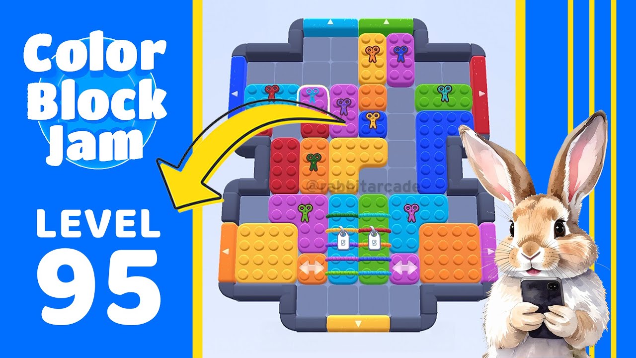 Color Block Jam Level 95 Solution Walkthrough - YouTube