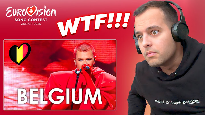Red Sebastian - Strobe Lights 🇧🇪 Eurovision 2025 | My First REACTION!!
