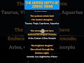 The Hidden Depths of Every Zodiac Sign #shorts #zodiac #zodiacsigns #astrology  #horoscope #tarot