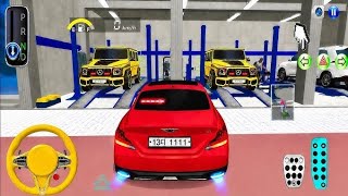 New Red Mercedes Parking - 3d Driving Class android game || Car Game #gameplay #cargame screenshot 4