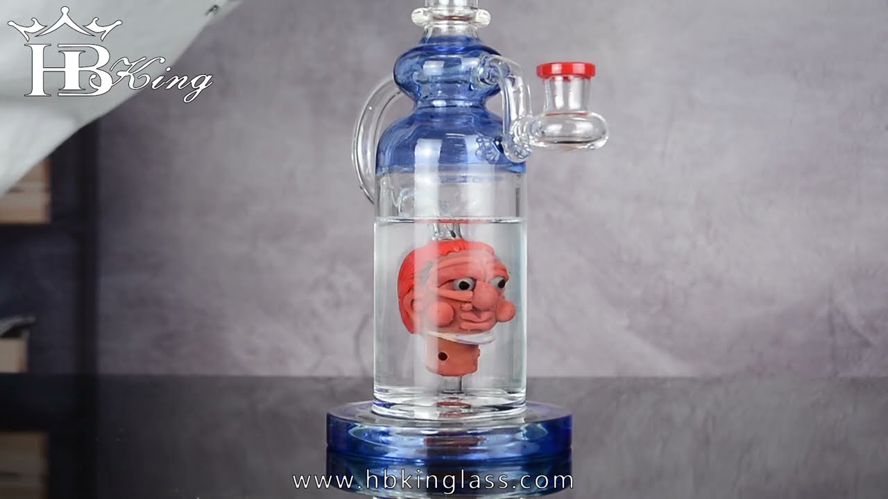 Hbking  borosilicate glass water pipe