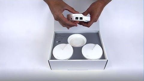 Een TP-Link Deco systeem installeren