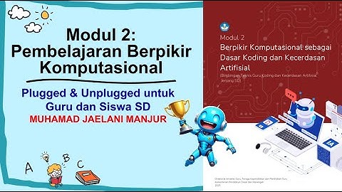 Module 2: Coding and Artificial Intelligence - Plugged & Unplugged | Perfect for Teachers & Eleme...