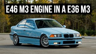 Perfect E36 M3? Painted in a Porsche color with an OEM motor swap