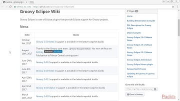 Introduction to JVM Languages – Installing the Groovy Eclipse Plugin | packtpub.com