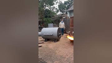 Lò đốt rác không khói super tech .do lê chương thiết kế và chế tạo sdt 0975537957