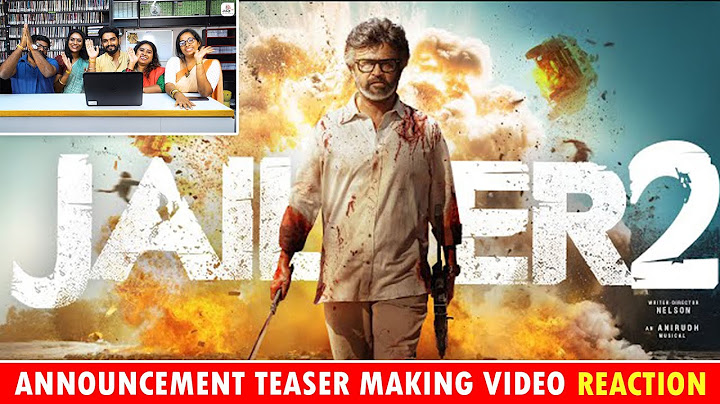 JAILER 2 - Announcement Teaser REACTION | Superstar Rajinikanth | Nelson | Anirudh | Shakthi FM
