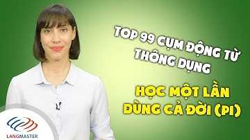 Từ vựng tiếng Anh cơ bản - TOP 99 CỤM ĐỘNG TỪ THÔNG DỤNG (P1) [Tiếng Anh giao tiếp Langmaster]