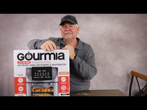 Gourmia 14qt All-in-one Digital Air Fryer, Oven, Rotisserie