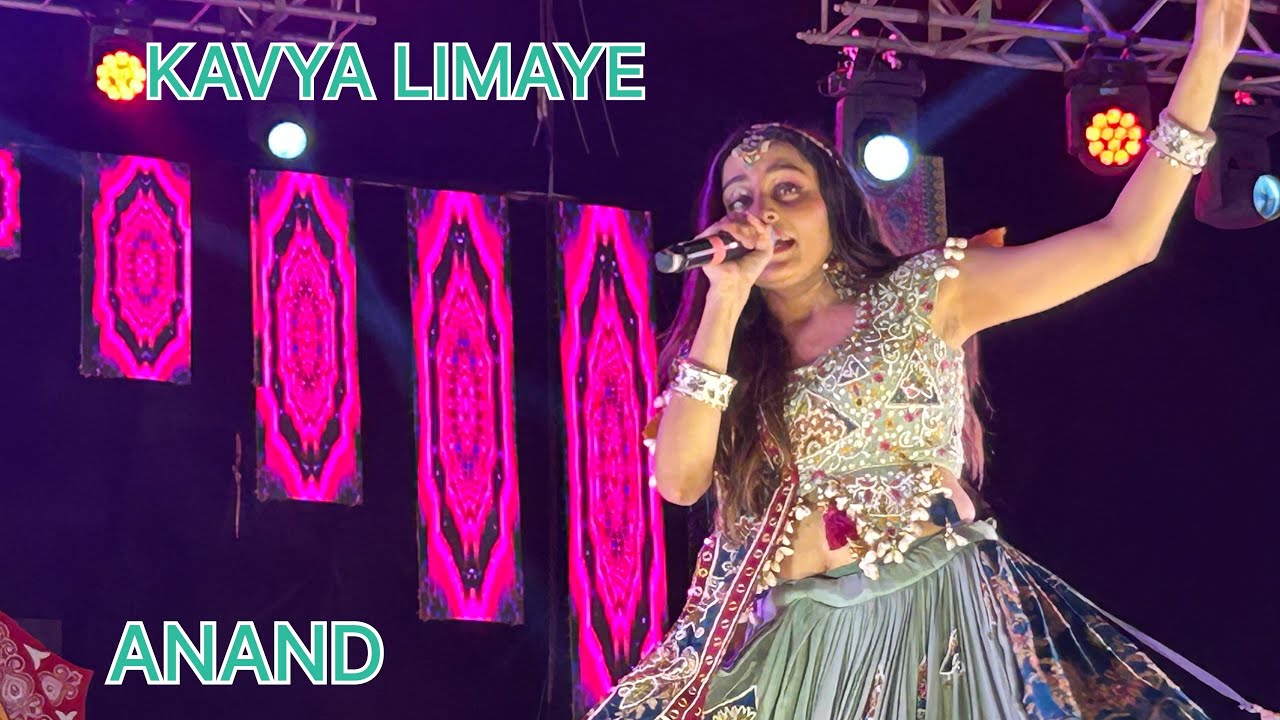 DAY 10 -  PART 2. KAVYA LIMAYE  GARBA || HEART KILLER GARBA GROUND ANAND 01 October 2025. DASHERA  