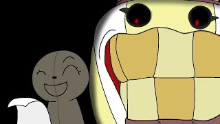 The Trapezist doesn’t like Scribbly’s joke (Endacopia animation)