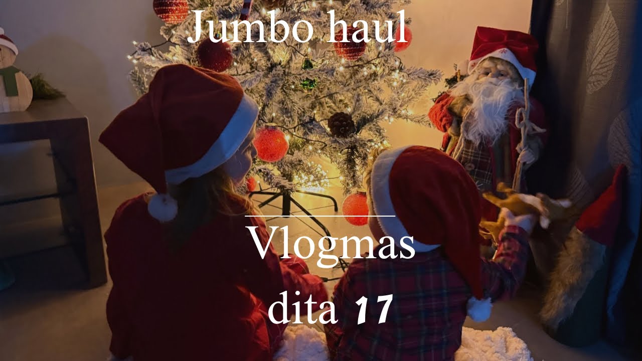 VLOGMAS DITA 17 🎄| Jumbo Christmas Haul 🎁
