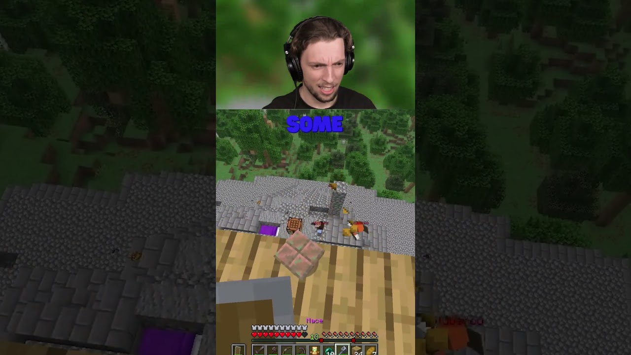 OP Trick With Mace In Minecraft...