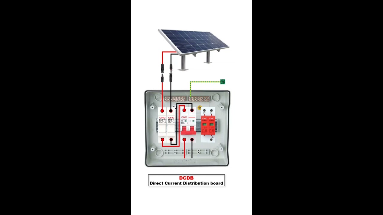 DC Direct Current Distribution Box Wiring