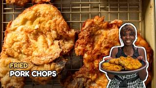 How I Make Golden Fried Pork Chops
