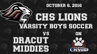 CHS Soccer: Boys v. Dracut – October 6, 2016