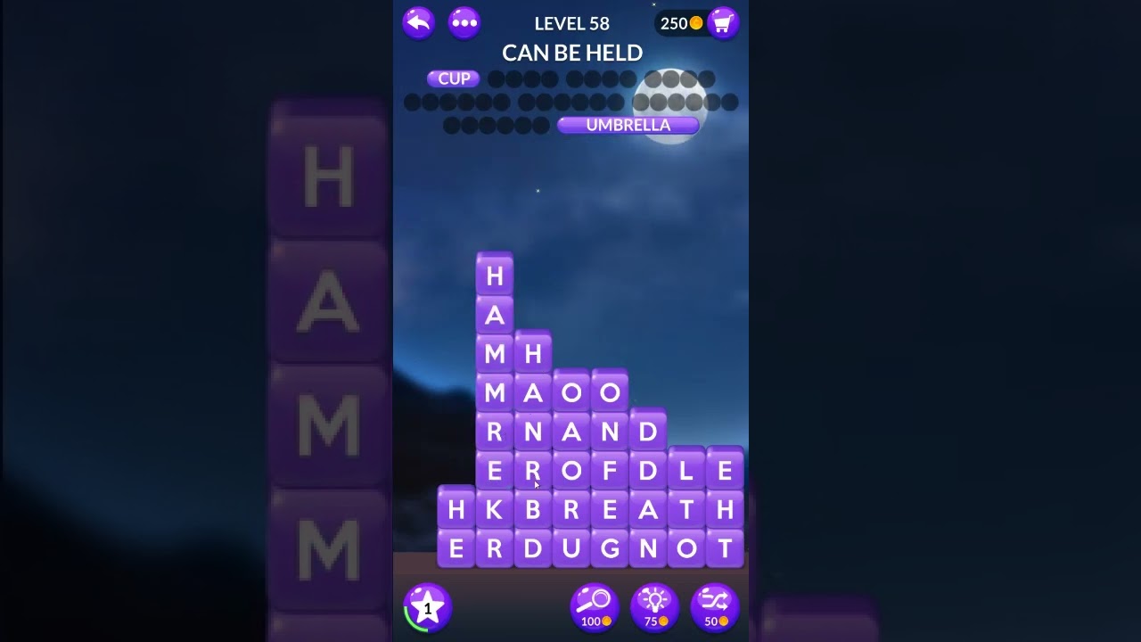 Word Stacks level 58