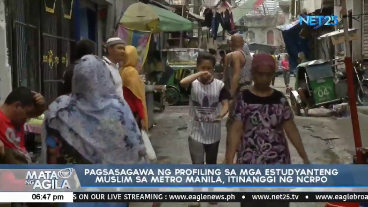 Pagsasagawa ng profiling sa mga estudyanteng Muslim sa Metro Manila