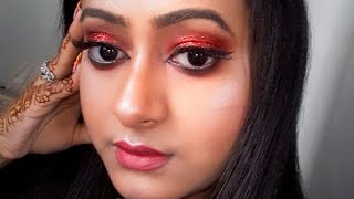 Soft glam party makeup tutorial! screenshot 5