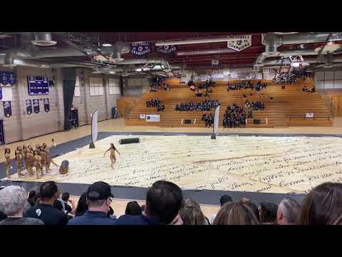 Valencia High school winter guard 2019