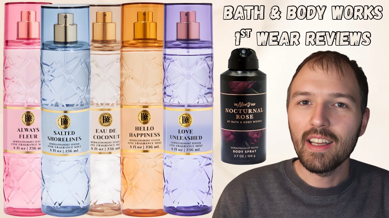 Bath & Body Works 1st Wear Reviews | New Everyday Luxuries & Nocturnal Rose + New Arrivals 