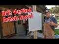 DIY Artists Vertical Easel for painting