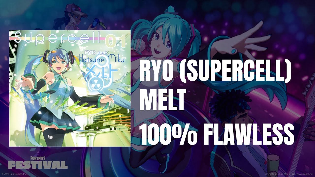 Fortnite Festival | Ryo (supercell) - Melt | [Expert Lead 100% Flawless ...
