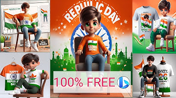 How to Create 3D Ai 26 January Republic Day 🇮🇳 Image | 26 January Photo Editing | Bing Image Creator