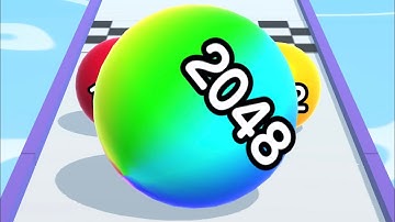BALL RUN 2048 🎱💕- All Levels Gameplay Android, iOS v.87