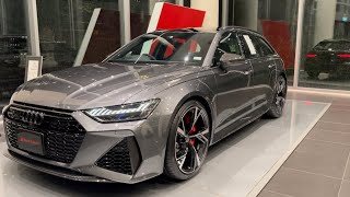 RS6 avant quattro เท่ห์ไม่เหมือนใครสี Daytona grey สวยมาก