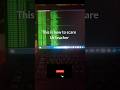 This Fake Hack Screen Looks TOO Real 😱 #shortvideo #shorts #hacker