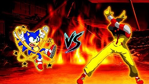 Sonic Chaos V4 JVL OP (all form) VS Mac Donald V3 in Jump Force Mugen