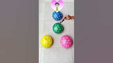 Balloon Popping Challenge | Color Surprise Inside balloons 🎈