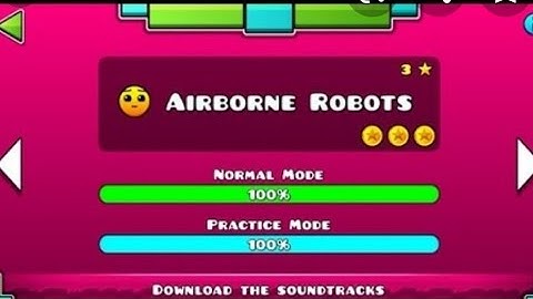 Geometry dash meltdown - Airborne Robots 100% (All Coins)