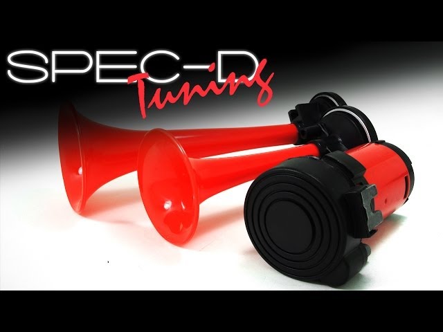 SPECDTUNING DEMO VIDEO: 5 PIPES MUSIC AIR HORN 12V 