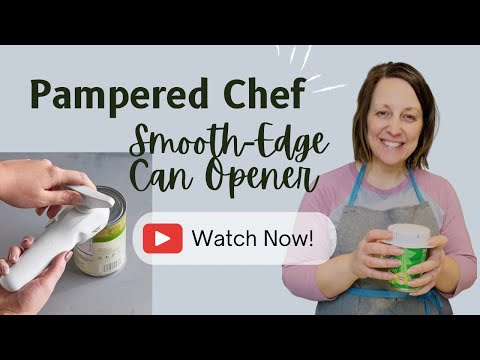 Pampered Chef Smooth-Edge Can Opener