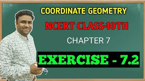 NCERT 10TH MATHS CHAPTER 7 COORDINATE GEOMETRY EX 7.2 (Q6,Q7,Q8,Q9,Q10)
