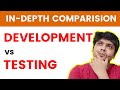 Testing vs Development - Which is better? In-Depth Analysis , salary comparison, growth, scope.