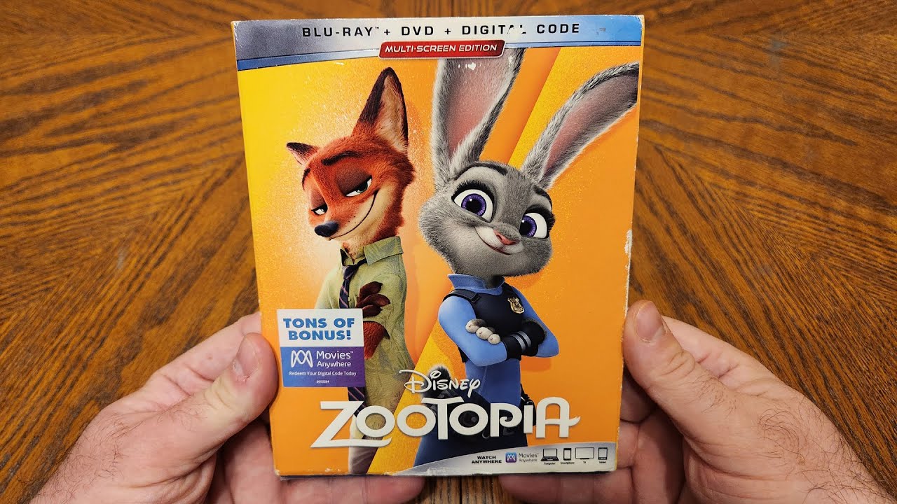 Zootopia Home Video #7 - Multi-Screen Edition Blu-Ray