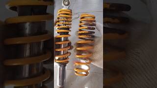 how to remove spring coil rear shock motorcycle #reels #diy #repair #motocarldiy